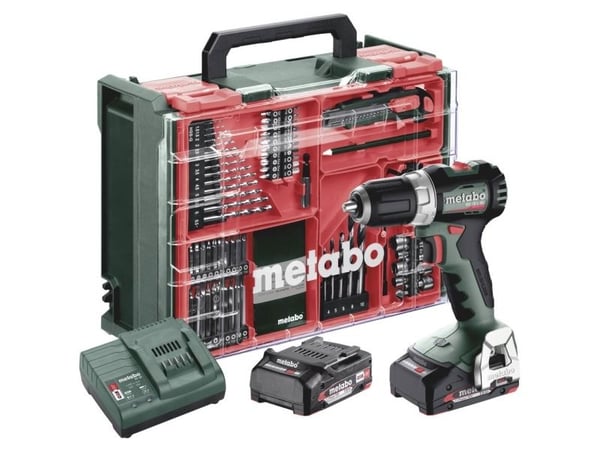 Metabo BS 18 L BL, Boremaskin med pistolgrep, Nøkkelløs, Børsteløs, 1,3 cm, 1700 RPM, 4 cm