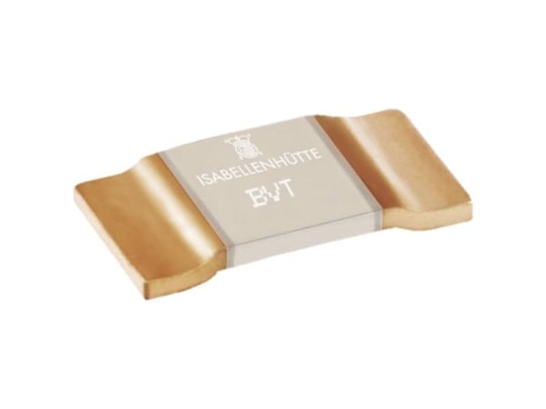 Isabellenhütte BVT-M-R001-1 BVT-M-R001-1 SMD-vastus 1 m SMD 2512 6 W 1 % 100 ppm/K 1 kpl 1 kpl