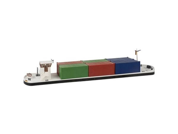 Faller 131013 H0 skib modellbygging: elvetransport med containere