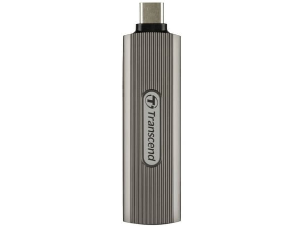 Transcend ESD330C, 2 TB, USB Type-C, 1050 MB/s, 10 Gbit/s, Salasanasuojaus, Ruskea, Harmaa