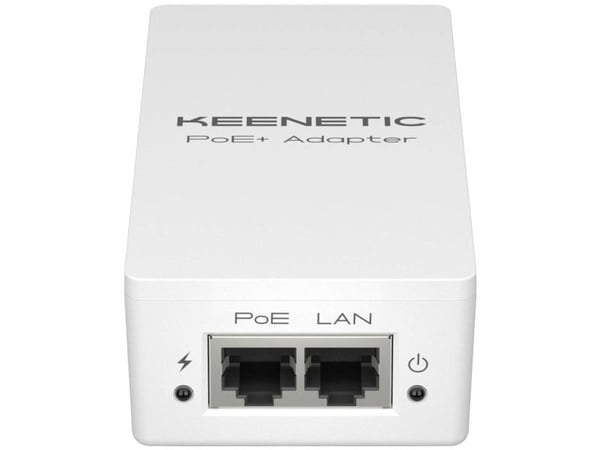 Keenetic PoE+ adapter KN-4510 Gigabit PoE+ med 30 W strømforsyning
