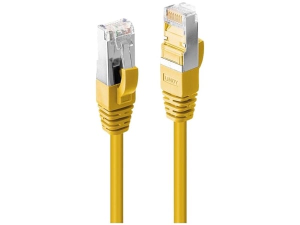 Lindy 47862, 1 m, Cat6a, S/FTP (S-STP), RJ-45, RJ-45, Gult