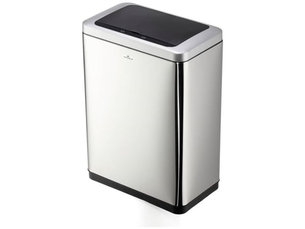 Durable 342423, 40 l, Rektangulär, Rostfritt stål, Silver, Sensor, ??