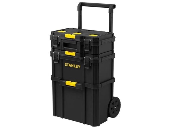 Stanley STST83319-1, Tietokonelaukku pyörillä, Muovi, Musta, Keltainen