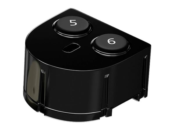 Thrustmaster eSwap Fighting module, PC, Xbox 360, Analoginen ohjaimen kädensija, musta, 1 kpl, 133 mm, 50 mm