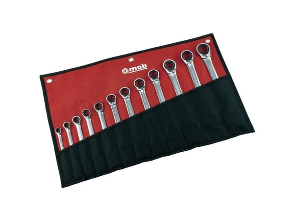MOB 9002012001 ##### Ringspärrnyckelsats 12 delar 8 - 24 mm