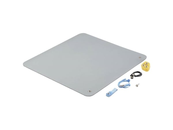 TRU COMPONENTS TC-12356316 ESD-mittaussarja Harmaa (L x S x K) 550 x 550 x 2 mm 1 sarja 1 sarja