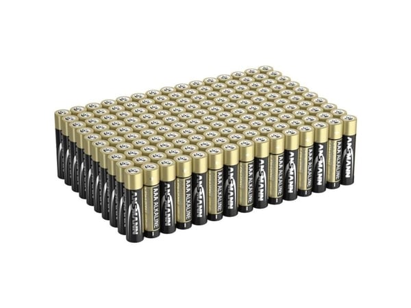 Ansmann 1501-0026-510 AAA Premium alkaliske batterier 1,5V alkali-mangan 150 stk.