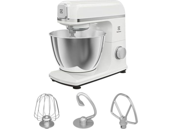Electrolux E5KM14SWB, Elektrisk visp, Hvit, Vispe, Elte, Miksing, 1,2 m, 5 l, 1200 W
