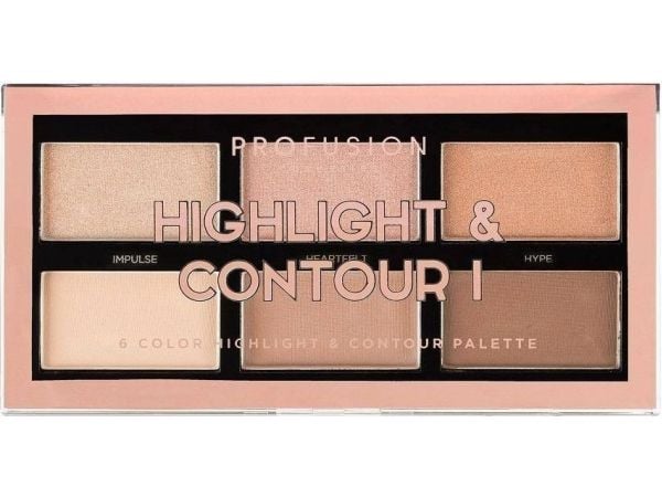 Profusion Cosmetics Mini Artistry Highlight & Contour I - Light Medium