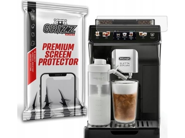 GrizzGlass matt film PaperScreen for DeLonghi Eletta Explore ECAM 450.55S