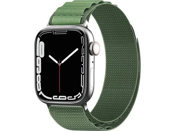 Hurtel rem med stållås Alpine til Apple Watch 38/40/41 mm - grønn