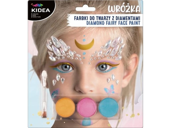 Derform FACE COLOURS 3-VÄRINEN AKC WROZKA KID DERF B/C