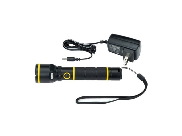 Stanley 1-95-154, Lommelykt, Sort, Aluminium, Knapper, Rotasjon, LED, 130 lm
