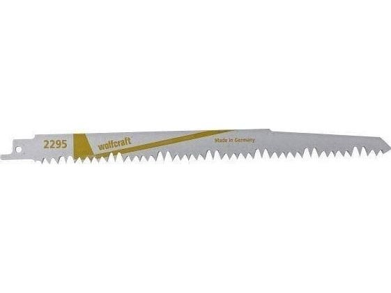 wolfcraft GmbH 2295000, Sabelsagblad, Tre, Chromium-Vanadium Steel (Cr-V), 21 cm, 5 mm, 18 cm