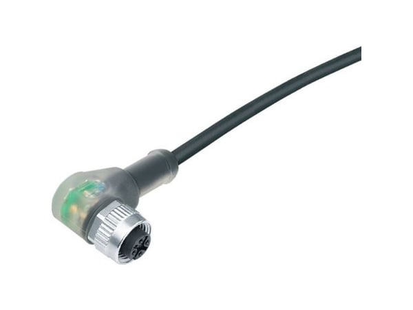 nippuside 77 3634 0000 50004-0500-20 Anturi, toimilaitteen liitin, liitäntä, kulmikas 5 m Napaluku (RJ): 4 1 kpl 1 kpl