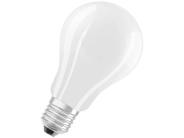 OSRAM HOMELIGHTING 4058075839182 LED (RGB)-pære EEK A E27 pæreform 11,6 W = 150 W varm hvit (Ø x H) 70 x 70 mm 1 stk