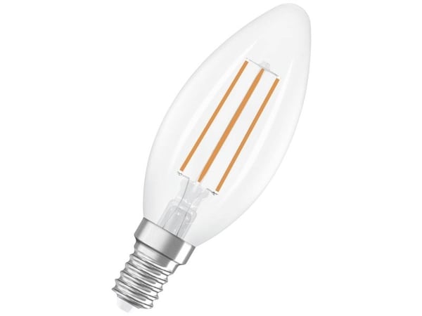 OSRAM LED-lampe E14 3,8 W (60 W) RGB 4099854255120 EEK A, varm-hvit, Ø35xH35 mm (1 stk)