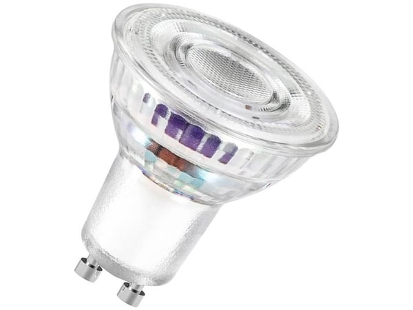 OSRAM HOMELIGHTING GU10 LED-reflektor EEK A 3,3 W = 65 W nøytralhvit Ø50 x H50 mm 1 stk