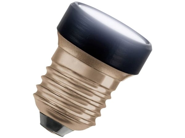 OSRAM LED STAR - LED-lyspære - form: flat round - mattslipt finish - E27 - 3.5 W (ekvivalent 28 W) - klasse F - kjølilg hvitt lys - 4000 K
