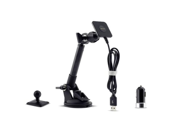 Crosscall X-CAR PRO - Trådlös laddningshållare för bil + bilströmsadapter - 2.4 A - QC