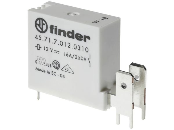 Finder 45.71.7.006.1310 printrelé 6 V/DC 16 A 1 x sluttkontakt 1 stk