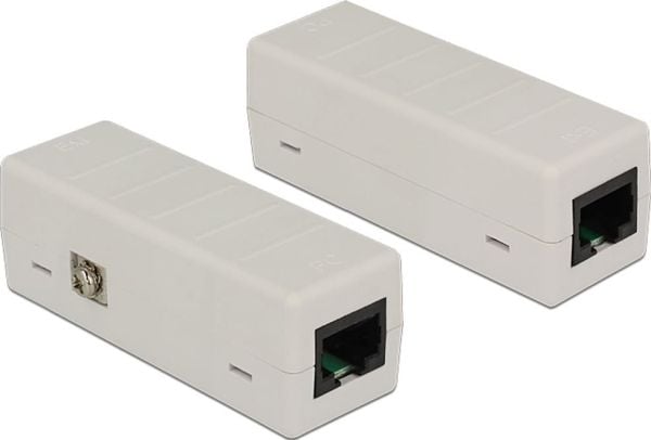 DeLOCK 62619, RJ-45, RJ-45, Harmaa