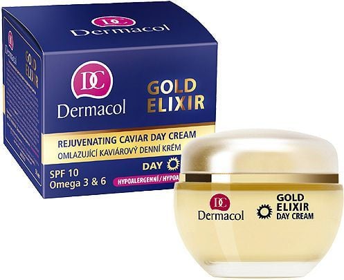 Dermacol Gold Elixir Rejuvenating Caviar Day Cream Day face cream 50ml