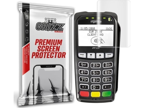GrizzGlass GrizzGlass Hydrofilm hydrogelfolie for Ingenico IPP300