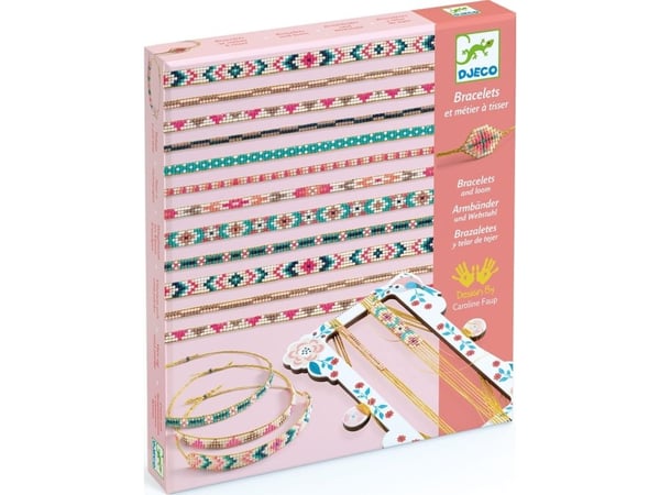 Djeco for å lage smykkearmbånd Djeco perler