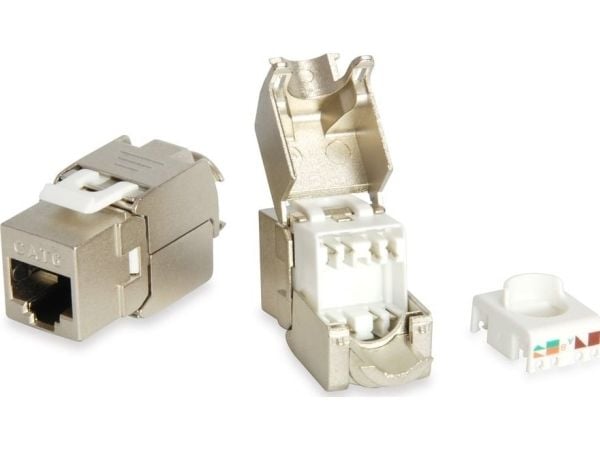 Equip 767213, RJ-45, LSA, Aluminium