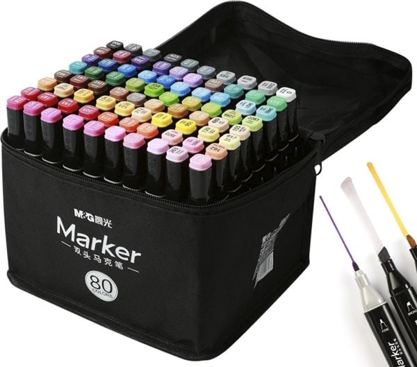 M&amp;G Alcohol art marker kaksipuolinen 80k M&amp;G M&amp;G