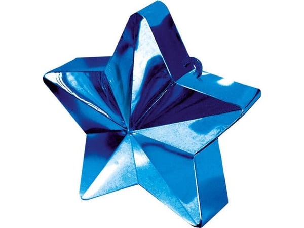 AMSCAN Blue Star Ballong Vekt 170g