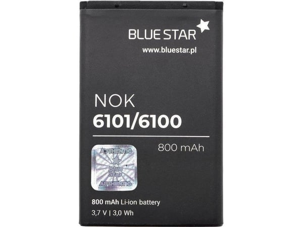 Blue Star BlueStar-batteri till Nokia X2 6300 Li-Ion 800 mAh Analog BL-4C