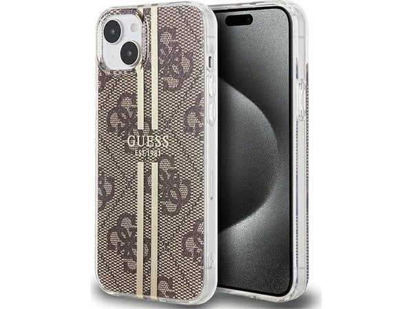 Apple iPhone 14 plus / 15 plus Guess deksel IML 4G gull stripe (GUHCP15MH4PSEGW) ru/tekstur Apple iPhone 14 plus / 15 plus Guess deksel IML 4G gull stripe (GUHCP15MH4PSEGW) ru/tekstur