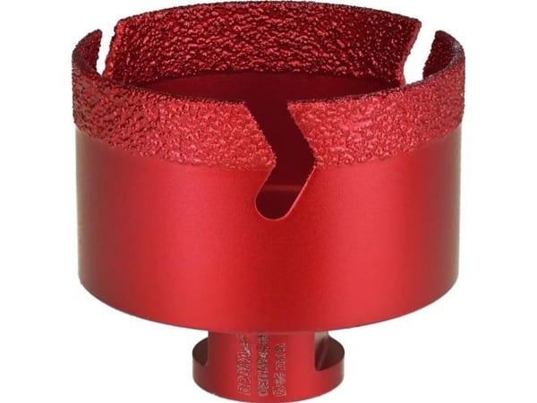 Dedra timanttikruunu punainen VB M14 72mm