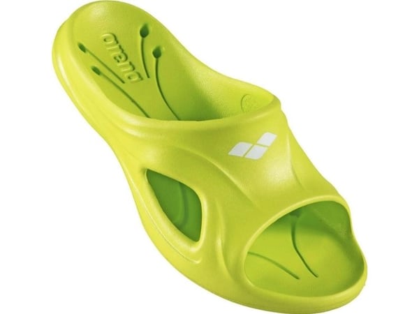 Arena barnslippers Arena Hydrosoft II Jr Hook lime stl 30