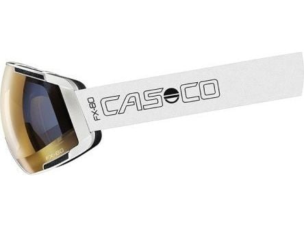 CASCO skibriller CASCO FX-80 Strap VAUTRON Plus hvit L