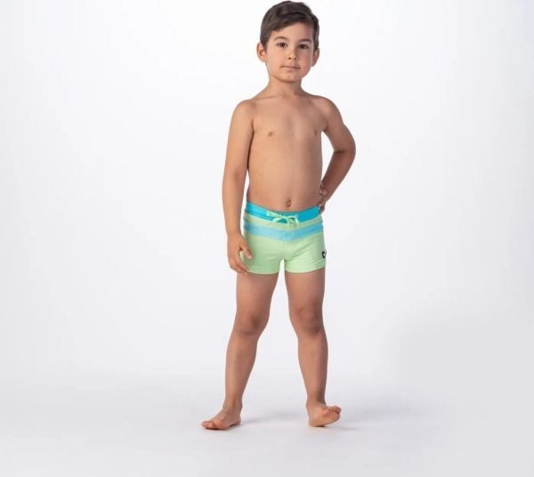 AquaWave Lasten Aquawave Tahu Kids paradise green/blue radiance uimahousut koko 134