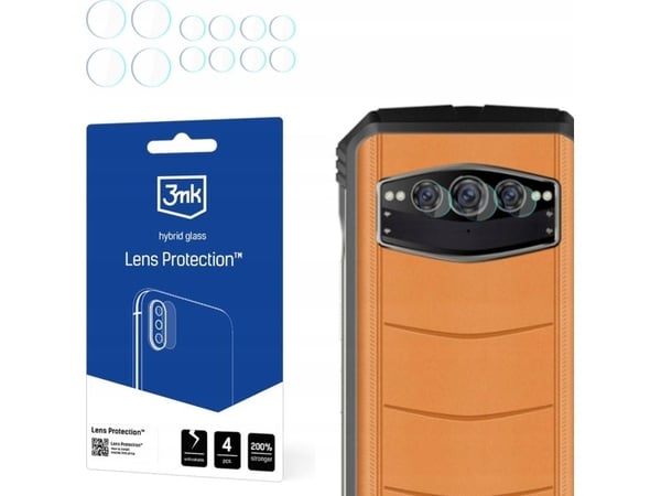 3MK Lens Protect Doogee V30/S100 beskyttelsesfilm for kamerainnsats 4 stk
