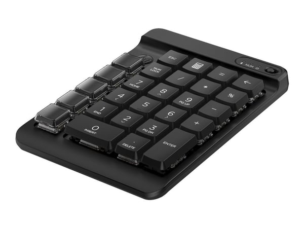 HP 435 - Tangentsats - 9 programmerbara tangenter, låg profil tangentresor, utbytbara tangenter med klistermärken - trådlös - Bluetooth 5.3 - engel...