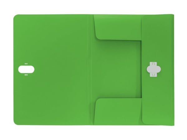 Leitz Recycle - 3-fliksmappe - for A4 (210 x 297 mm) - kapasitet: 150 ark - grønn