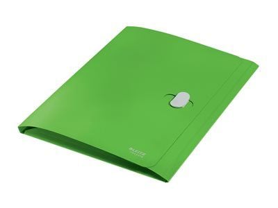Leitz Recycle - 3-fliksmappe - for A4 (210 x 297 mm) - kapasitet: 150 ark - grønn
