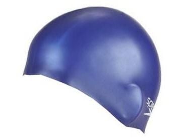 Speedo Badehette for barn Speedo Plain Molded JR, blå