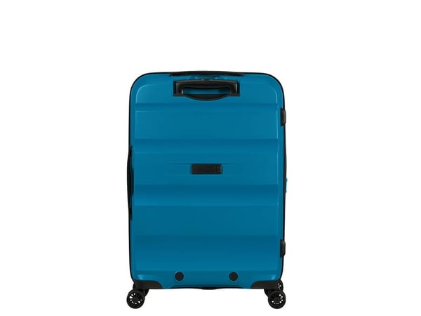 American Tourister BON AIR DLX, Tralle, Hard overflate, Blå, Seaport Blue, Medium, Polypropylen (PP)