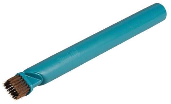 Makita - Long crevice tool with brush - for støvsuger - blå - for Makita DCL182ZB, DCL184Z; LXT DCL281FZB, DVC660Z