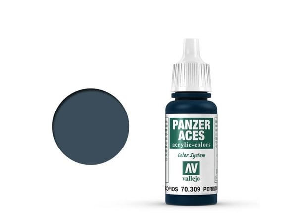 Vallejo 70.309, 17 ml, Blå, Matte, Flaske
