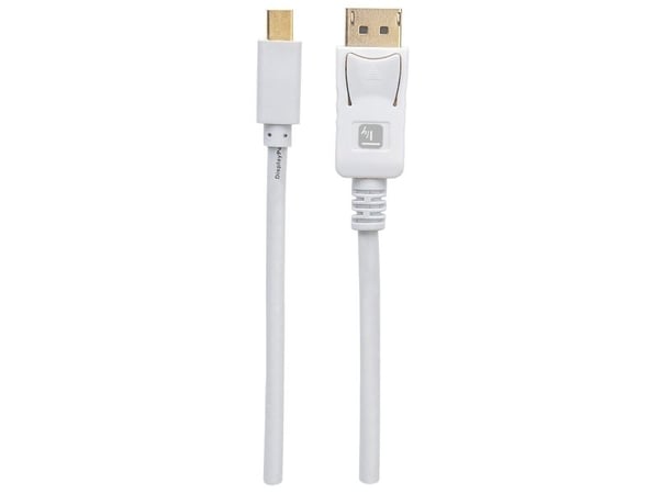 Techly ICOC MDP-010T4K, 1 m, DisplayPort, Mini DisplayPort, Hankjønn, Hankjønn, 4096 x 2160 piksler