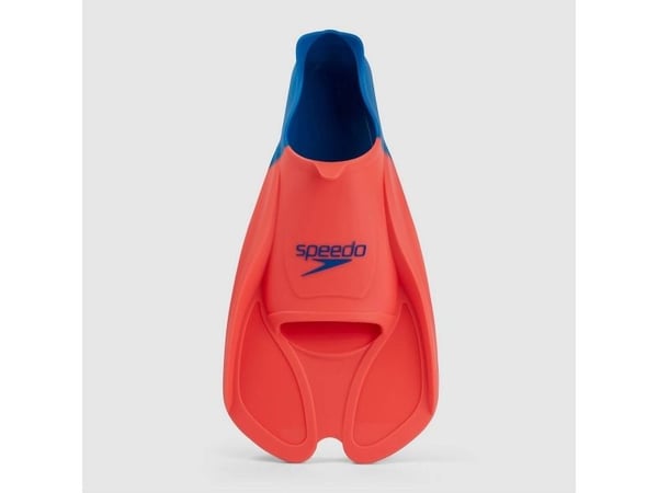 Speedo 808841F960, Blå, Oransje, Svømmefinner, Voksne, Alle kjønn, 44 - 46, Silikon