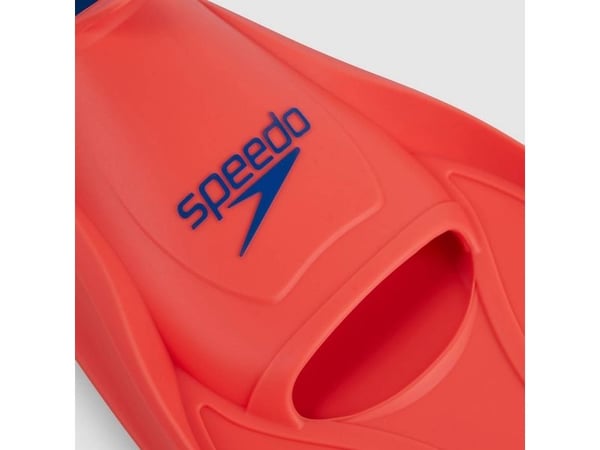 Speedo 808841F960, Blå, Oransje, Svømmefinner, Voksne, Alle kjønn, 44 - 46, Silikon